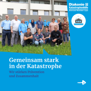 Bild von Aktiven in der Fluthilfe